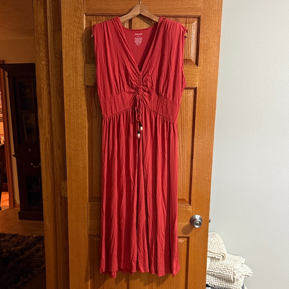 Nine West Red Maxi Dress
